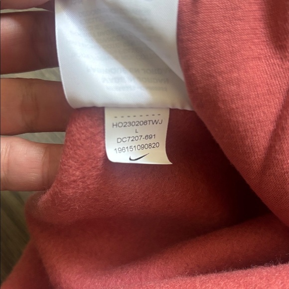 Nike | BNWT Kids Standard Fit Corte Padrao Coral Jogger Pants Size Large - Picture 8 of 10